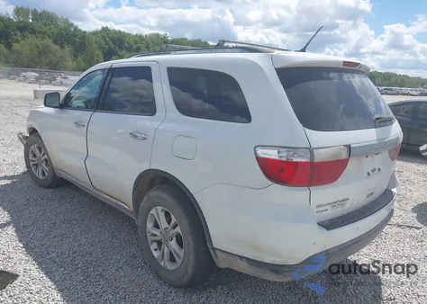 2013 Dodge Durango Crew из США, поврежденный, VIN 1C4RDJDG9DC664388